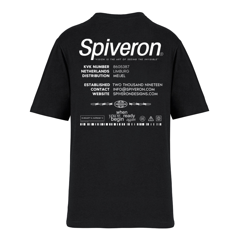 DIMENSION T-SHIRT LOOSE FIT - Spiveron Designs