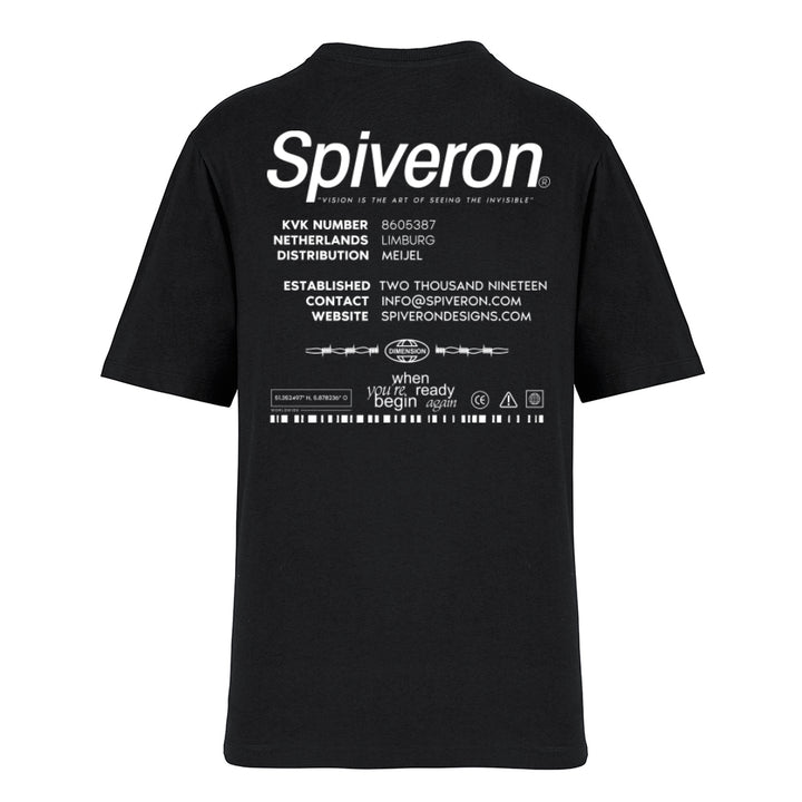 DIMENSION T-SHIRT LOOSE FIT - Spiveron Designs