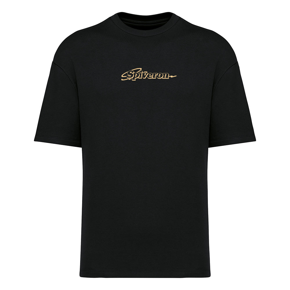 DON’T WORRY OVERSIZED T-SHIRT BLACK - Spiveron Designs