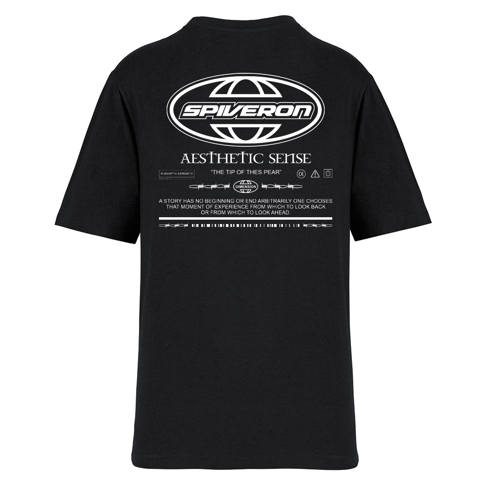 AESTHETIC SENSE T-SHIRT LOOSE FIT - Spiveron Designs
